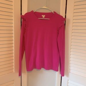 Hot Pink J. Crew Sweater